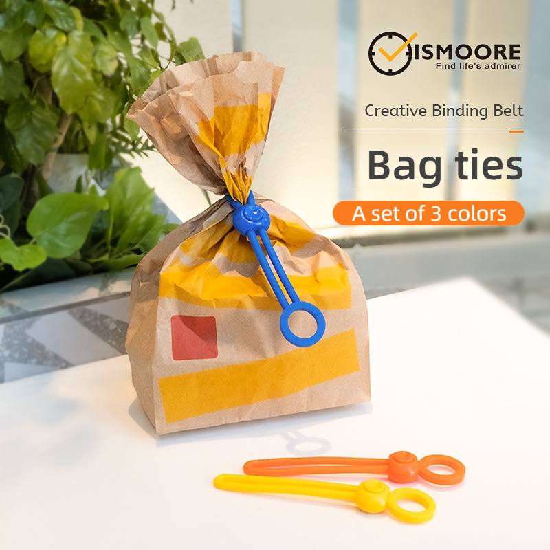 Food Snacks Items - Silicone Cozinha Ajudante Snack Bag Laços,