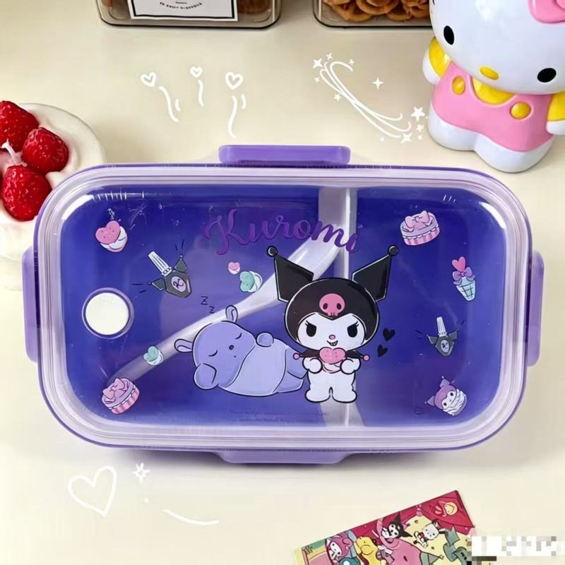 Food Snacks Box - Recipiente hermético para alimentos Hello Kitty,