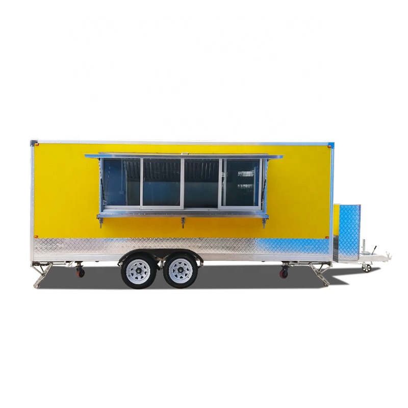 Food Energy Snacks - Trailer de Comida Tipo Quadrado Personalizado,