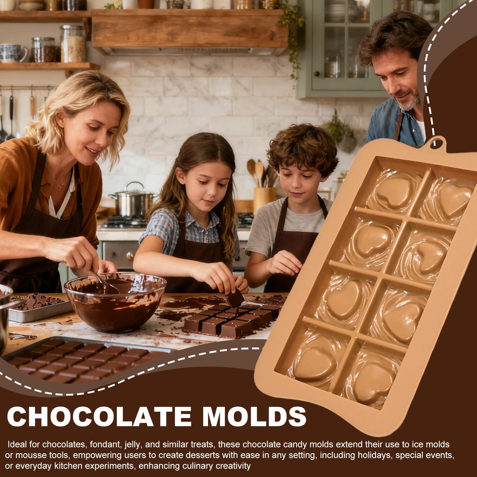 Food Energy Snacks - Moldes para Barras de Chocolate em