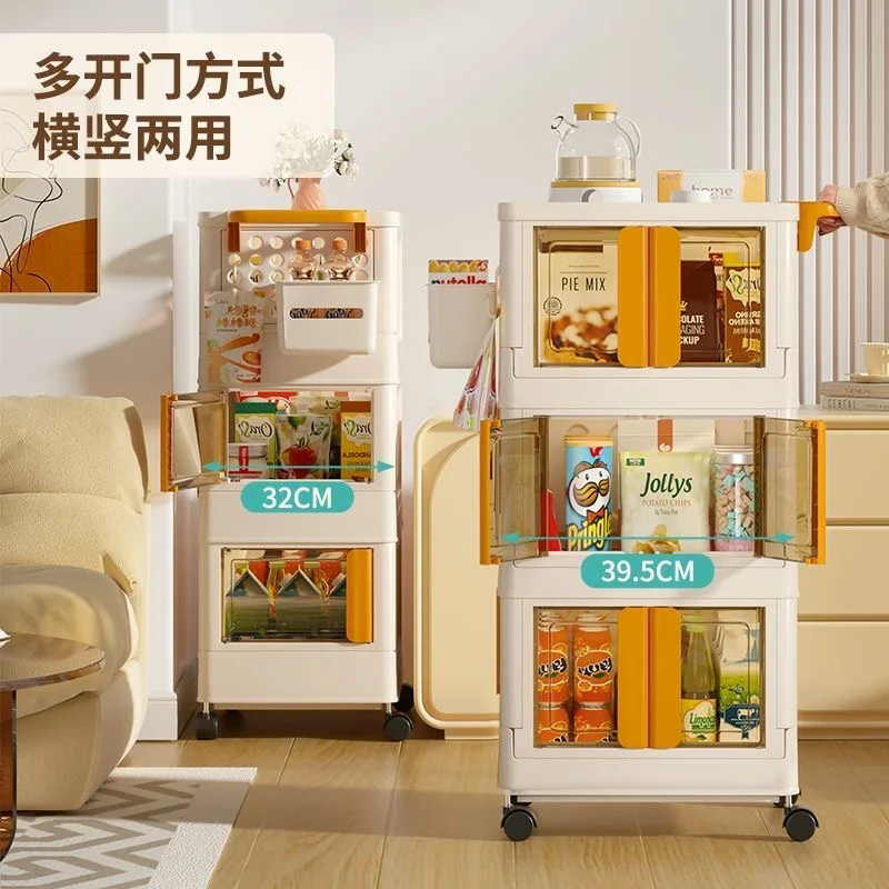 Food Snacks Items - Carrinho de armazenamento de bebê multicamadas
