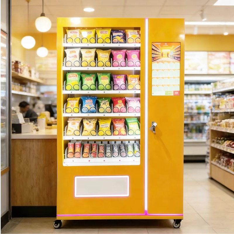 Food And Snacks - Máquina Automática de Venda de Snacks,