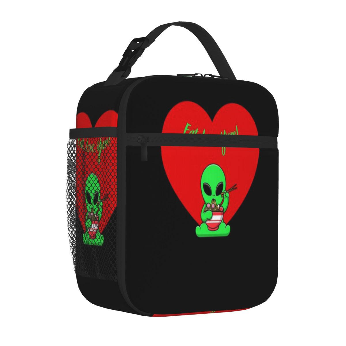Yummy Food Snacks - Bolsa Térmica Clássica Alien Love Yummy