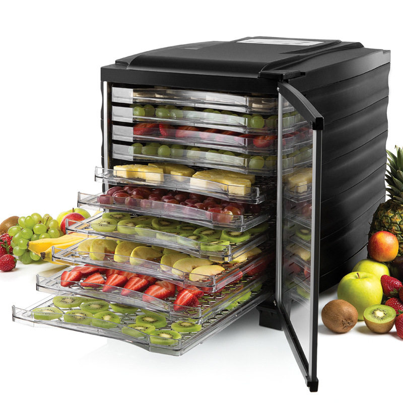 Food Energy Snacks - Secador de alimentos doméstico preto de