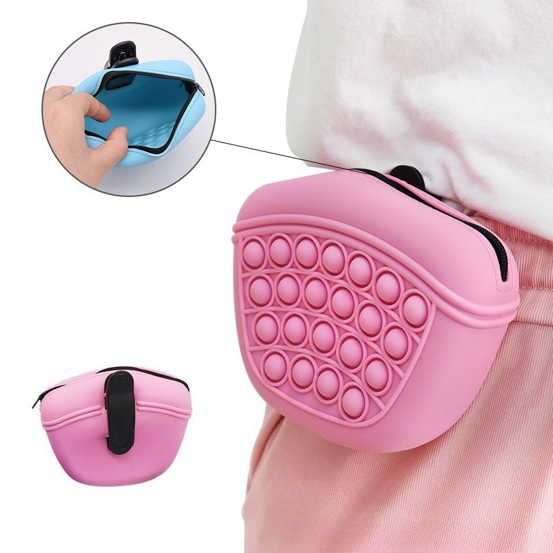 Food Snacks For Hiking - Bolsa Portátil de Silicone para Petiscos