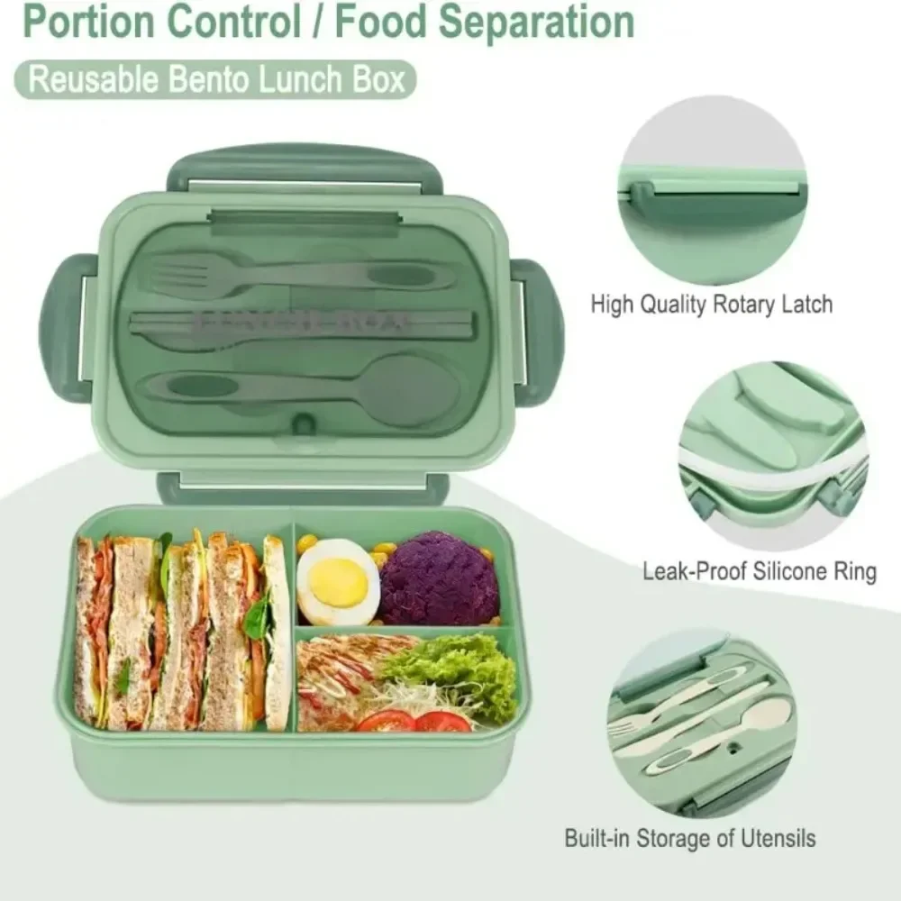 Marmita Bento de 1200ML para A - Food Snacks Box avaliação e preço