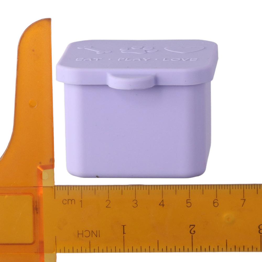 Serviceable Silicone Food Dist - Food Snacks Box avaliação e preço