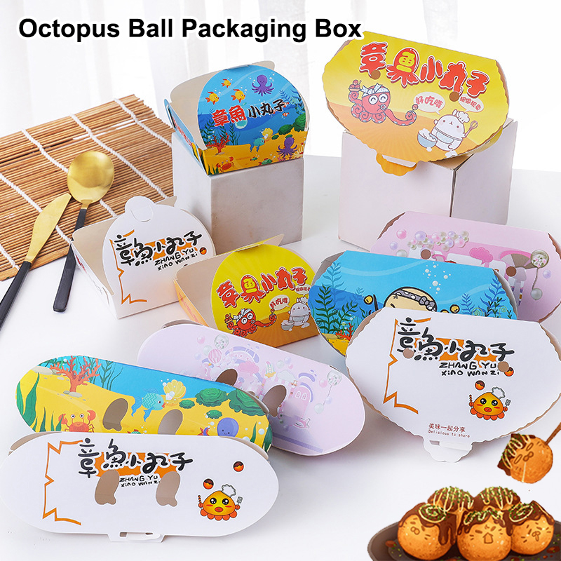 100 pçs descartável dos desenh - Food Snacks Box avaliação e preço