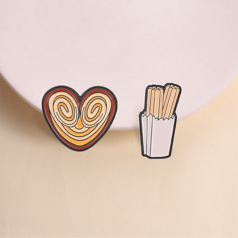 Pins Esmaltados de Comida Espa - Food Sweet Snacks avaliação e preço