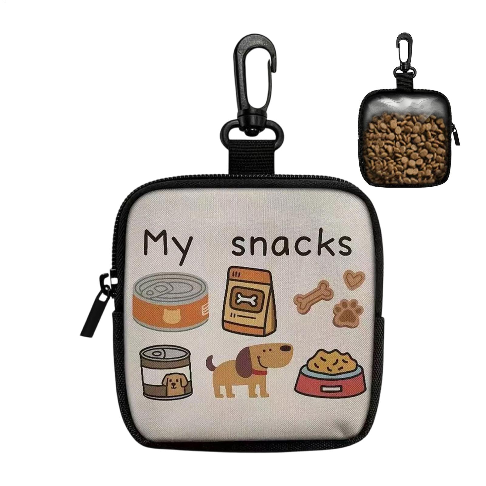 Cão deleite bolsa portátil dis - Food Snacks For Hiking avaliação e preço