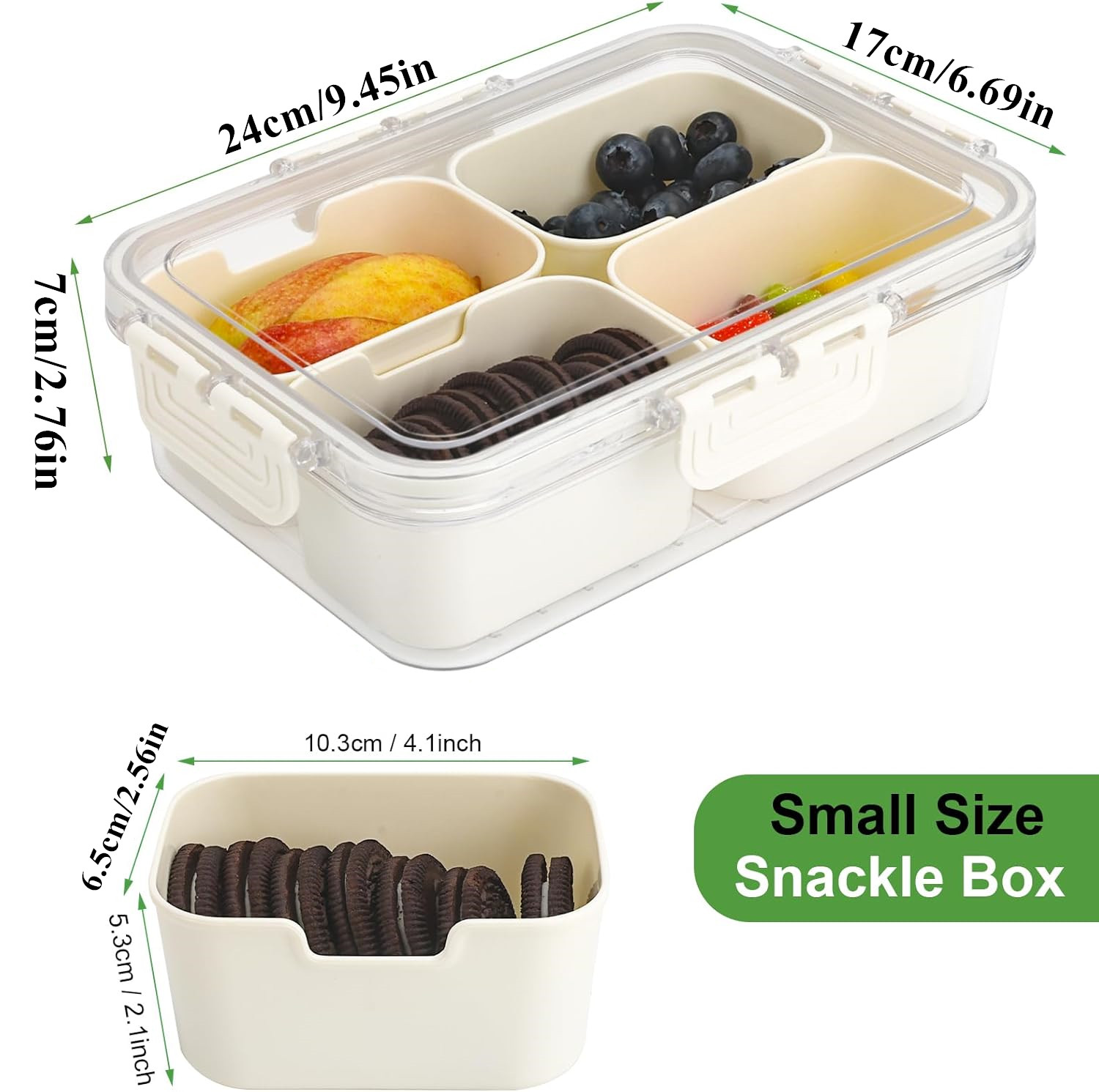 Caixa de Armazenamento de Alim - Food Snacks Box avaliação e preço
