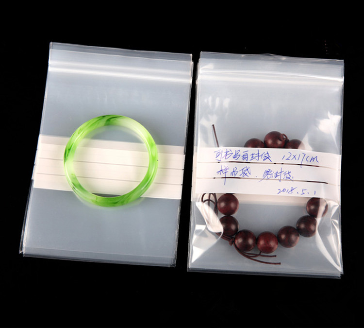 200 Sacos Plásticos Transparen - Food Snacks Label avaliação e preço