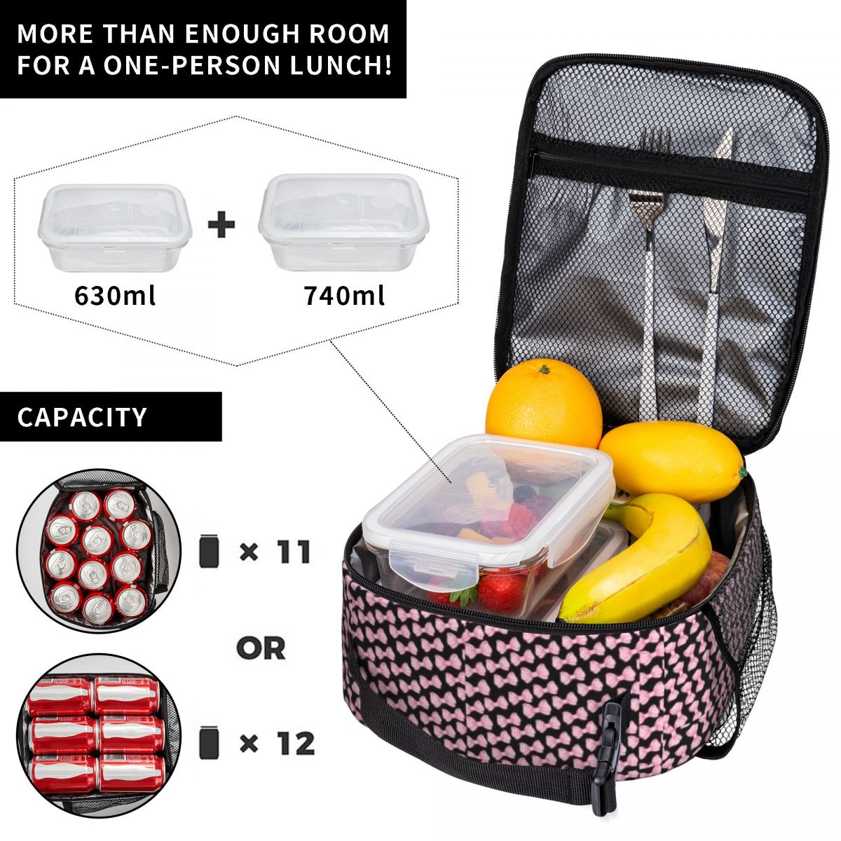 Bolsa Térmica de Viagem Estilo - Food Snacks For Hiking avaliação e preço