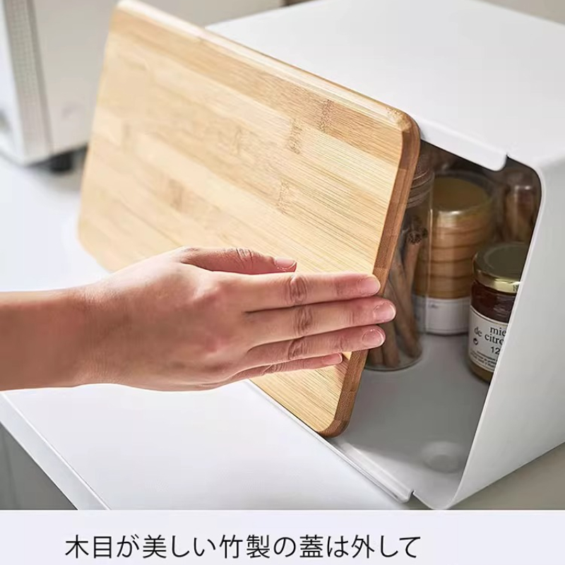 Caixa de pão de bambu para arm - Food Snacks Box avaliação e preço