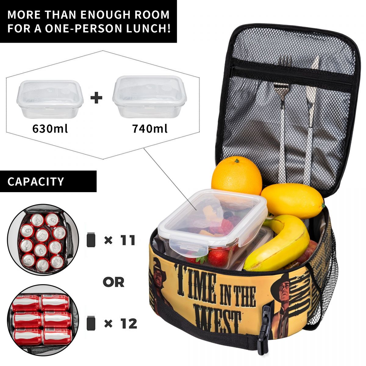 Bolsa térmica leve e portátil  - Food Snacks For Hiking avaliação e preço