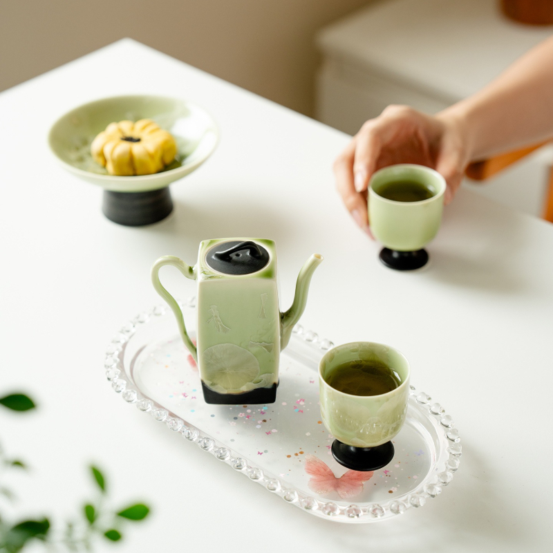 Pratos de frutas com esmalte d - Food Snacks Items avaliação e preço