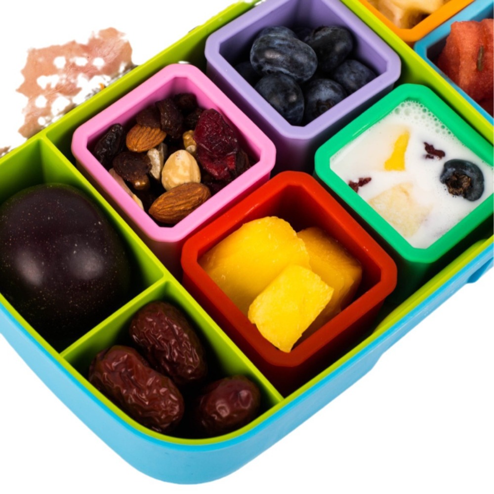 1/3 pçs prático silicone caixa - Food Snacks Box avaliação e preço