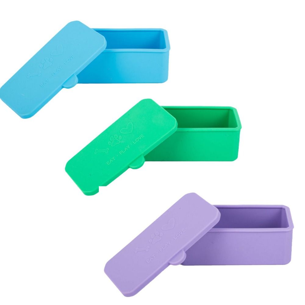 1/3 pçs prático silicone caixa - Food Snacks Box avaliação e preço
