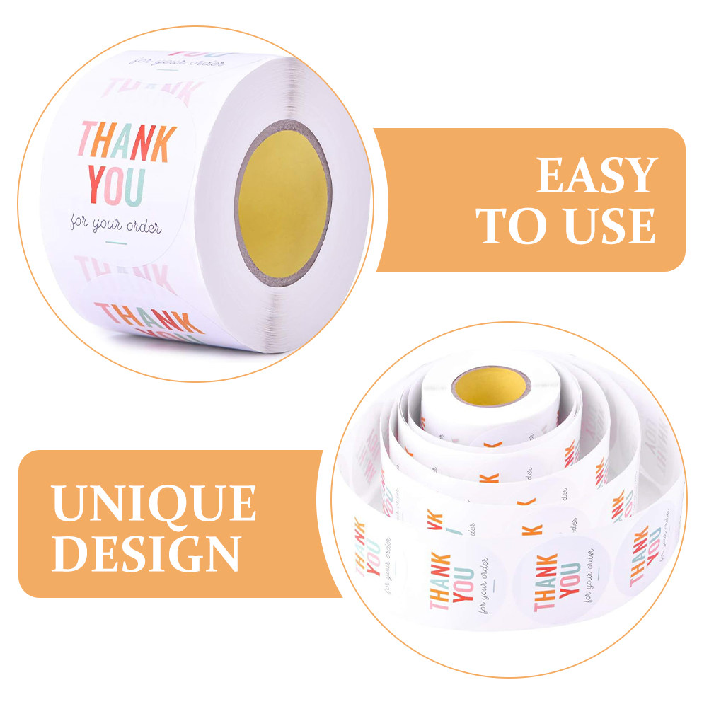1 Rolo de Adesivos Decorativos - Food Snacks Label avaliação e preço