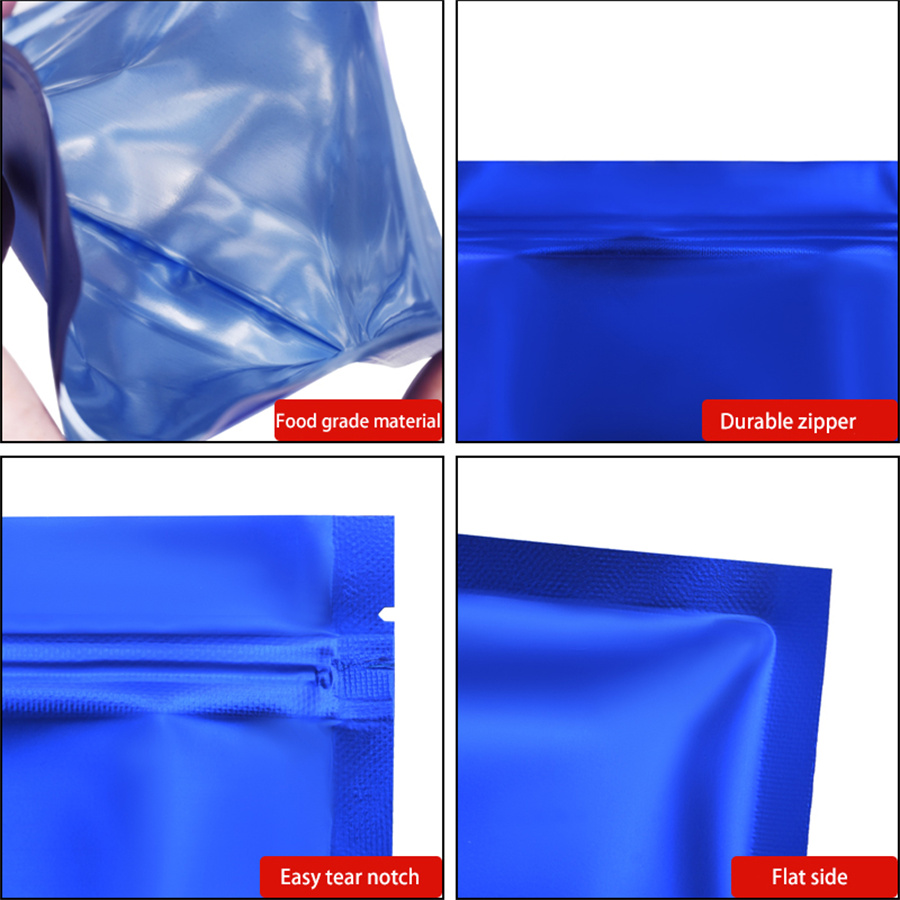 100 unidades de bolsas com zíp - Food And Snacks avaliação e preço