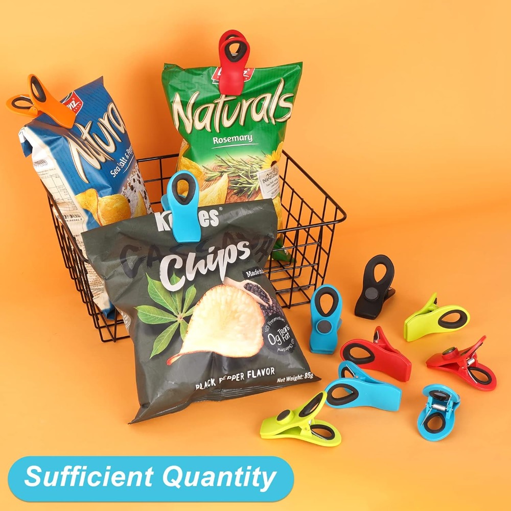 Clipes Magnéticos Reforçados p - Food Snacks Items avaliação e preço