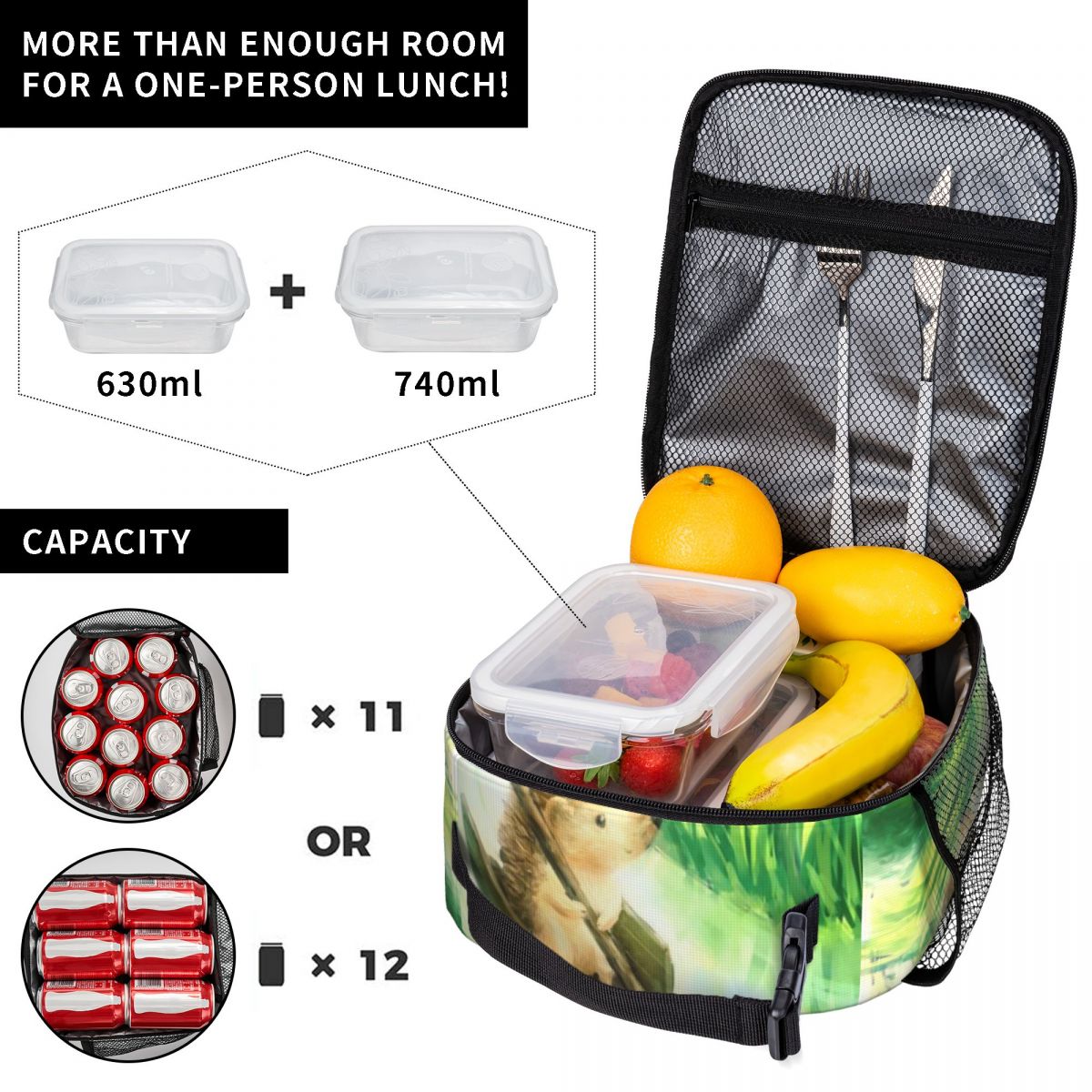 Bolsa térmica clássica para pr - Food Snacks For Hiking avaliação e preço